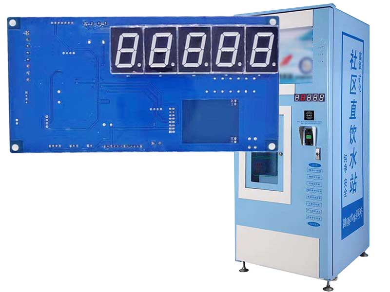 HK-730 物联网单路售水主板（单排数码）